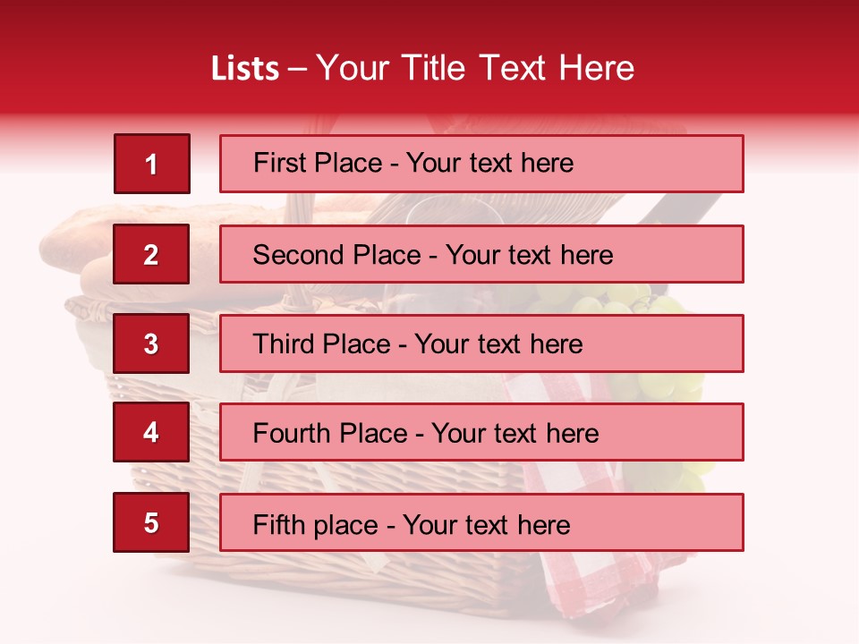 Fruit Bottle Summer PowerPoint Template