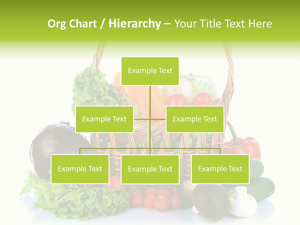 Red Cauliflower Fresh PowerPoint Template