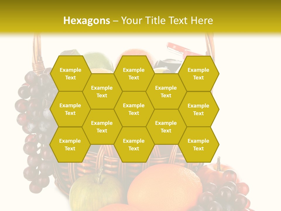 Harvest Grapes Tropical PowerPoint Template