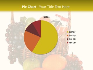 Harvest Grapes Tropical PowerPoint Template