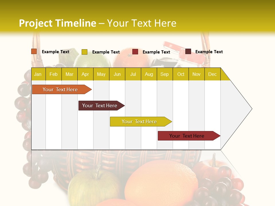 Harvest Grapes Tropical PowerPoint Template