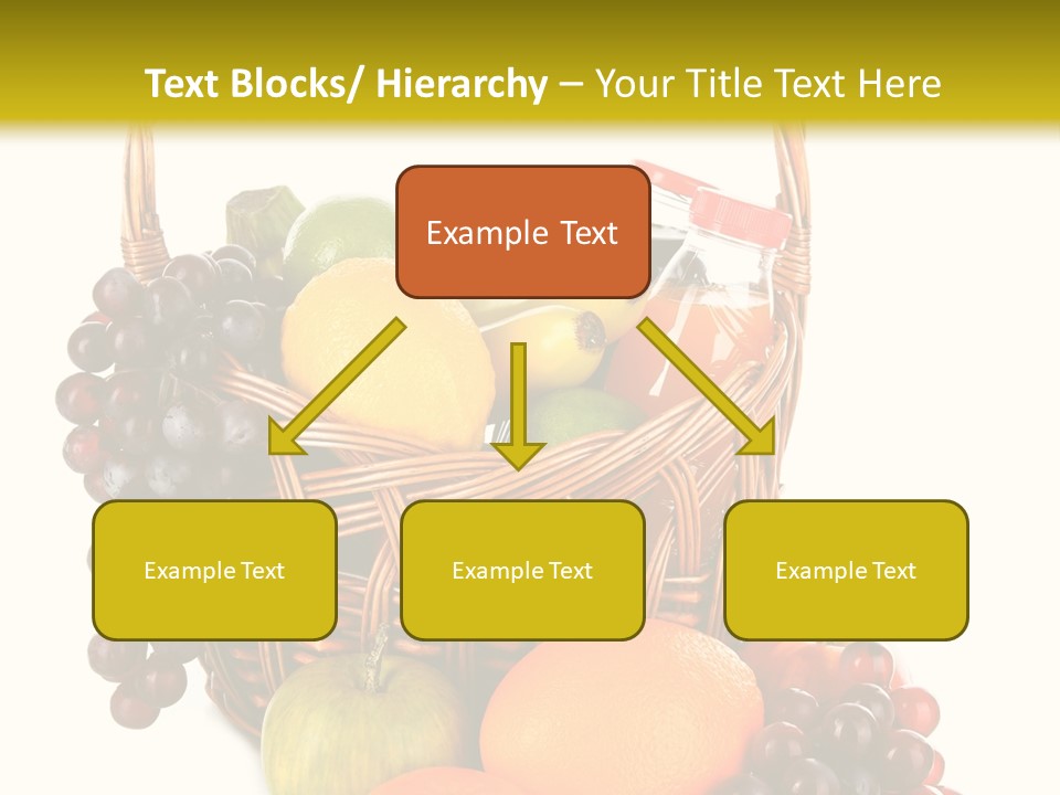 Harvest Grapes Tropical PowerPoint Template