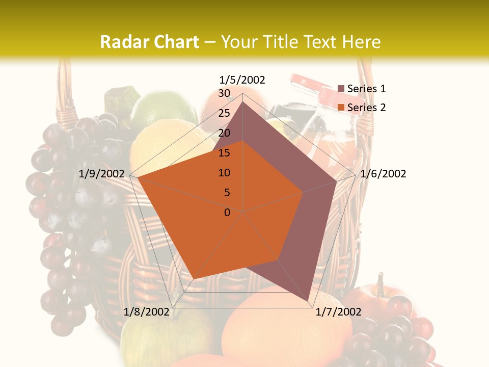 Harvest Grapes Tropical PowerPoint Template