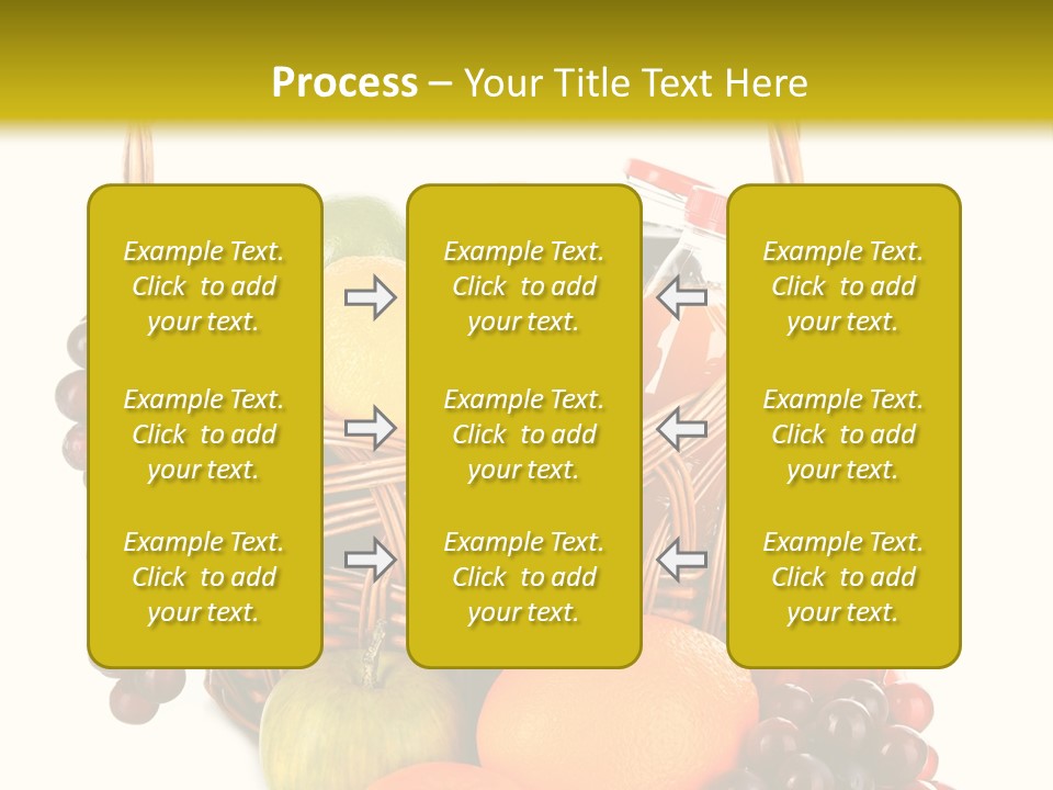 Harvest Grapes Tropical PowerPoint Template