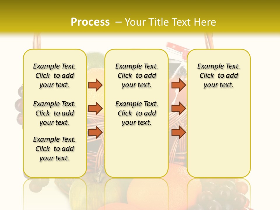 Harvest Grapes Tropical PowerPoint Template