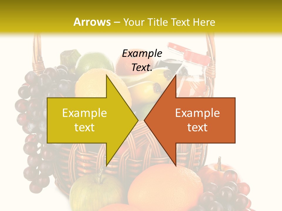Harvest Grapes Tropical PowerPoint Template