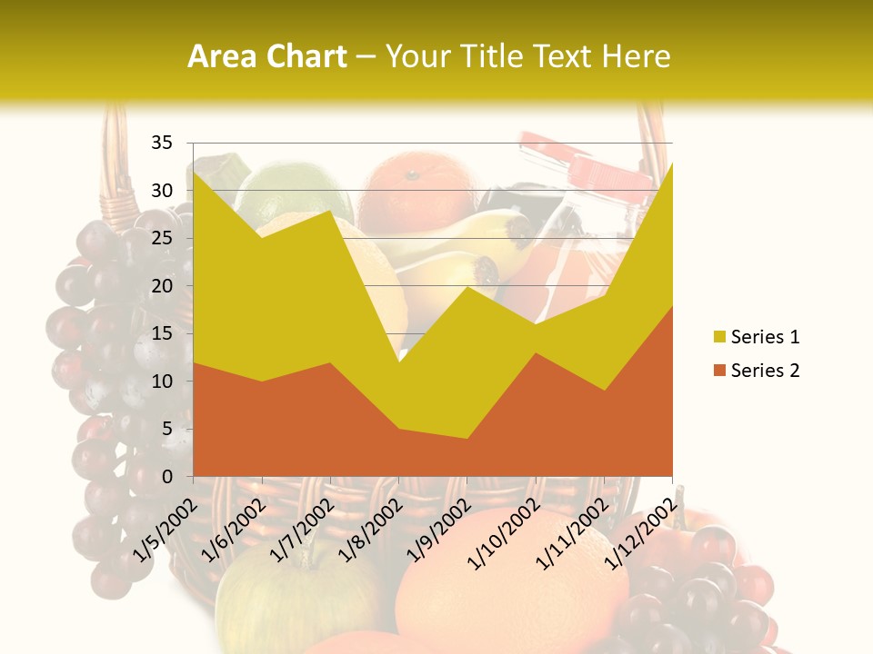 Harvest Grapes Tropical PowerPoint Template