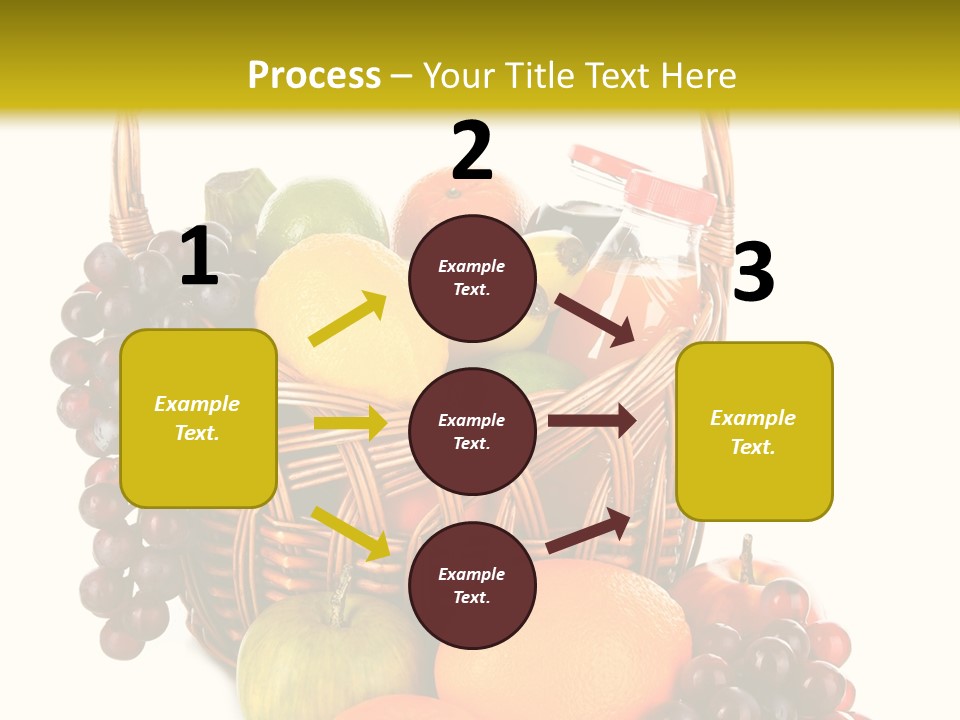 Harvest Grapes Tropical PowerPoint Template