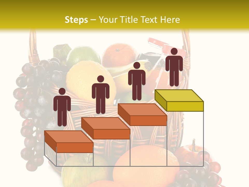 Harvest Grapes Tropical PowerPoint Template