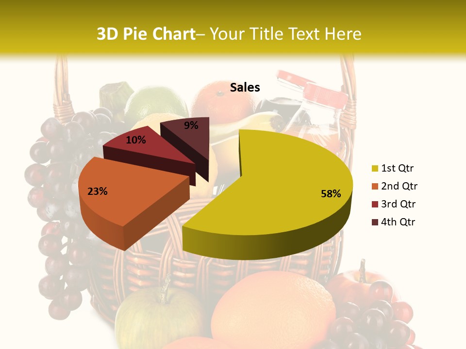 Harvest Grapes Tropical PowerPoint Template