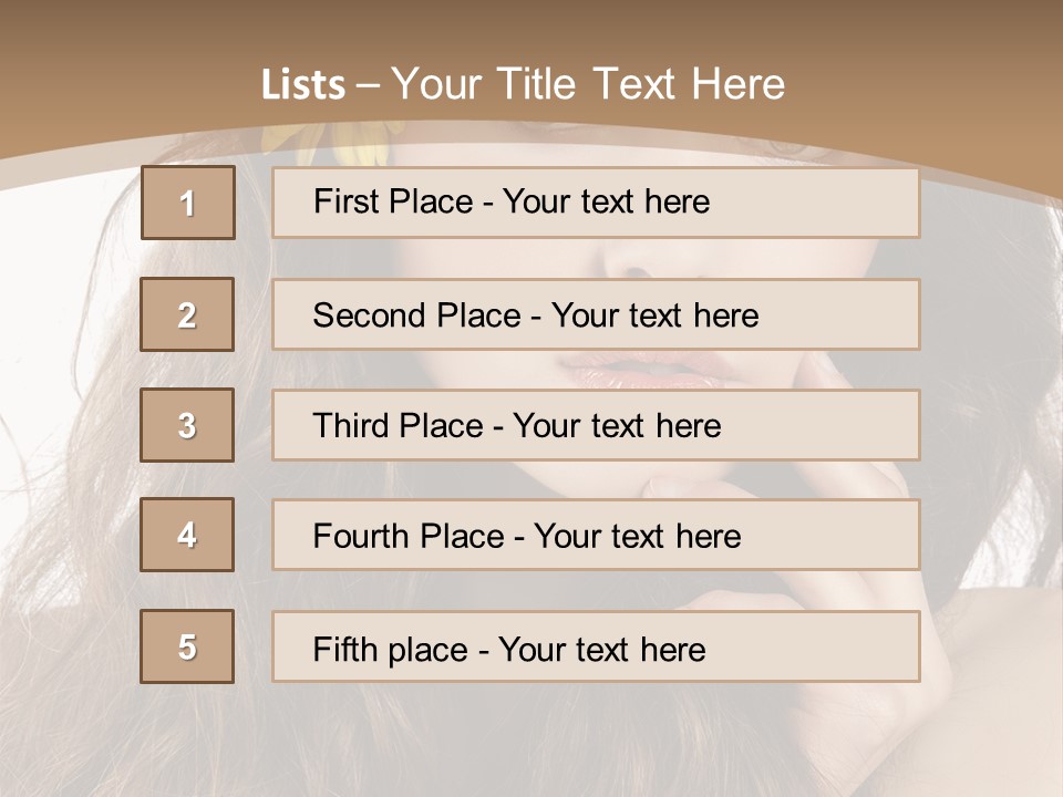 Beauty Beautiful Background PowerPoint Template