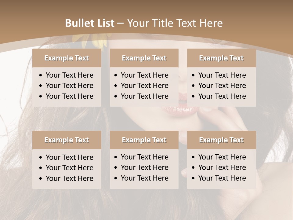 Beauty Beautiful Background PowerPoint Template