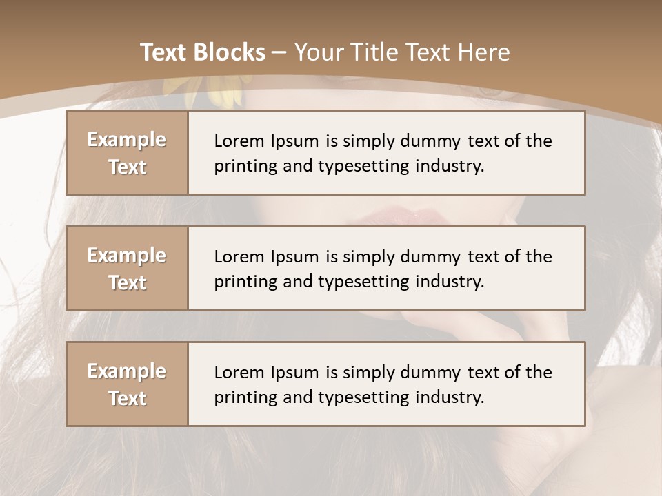 Beauty Beautiful Background PowerPoint Template