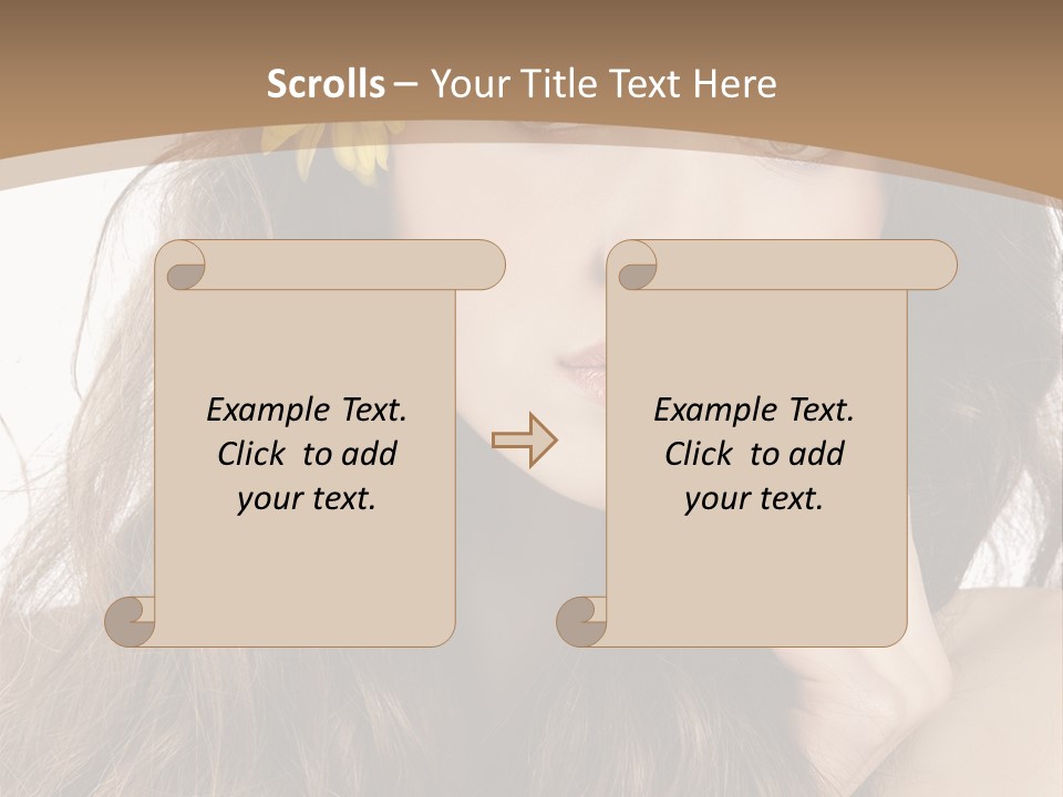 Beauty Beautiful Background PowerPoint Template