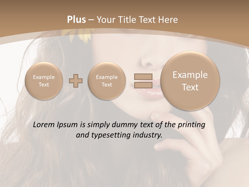 Beauty Beautiful Background PowerPoint Template