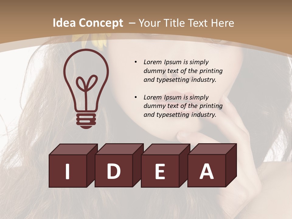 Beauty Beautiful Background PowerPoint Template