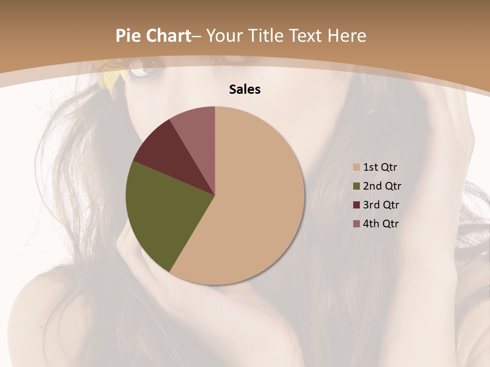 Nice Hair Bouquet PowerPoint Template