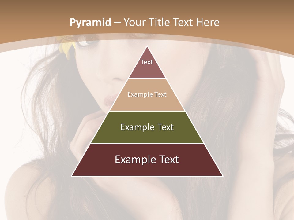 Nice Hair Bouquet PowerPoint Template