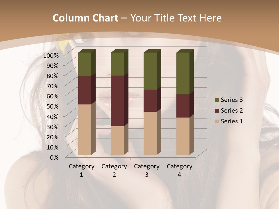 Nice Hair Bouquet PowerPoint Template