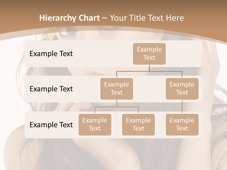 Nice Hair Bouquet PowerPoint Template