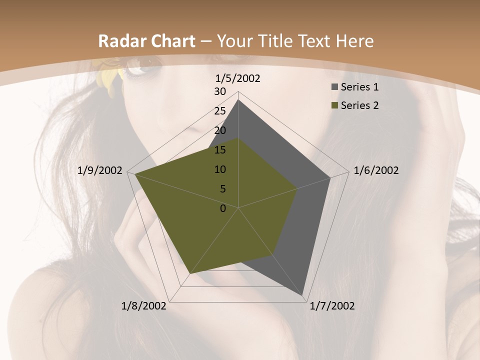 Nice Hair Bouquet PowerPoint Template