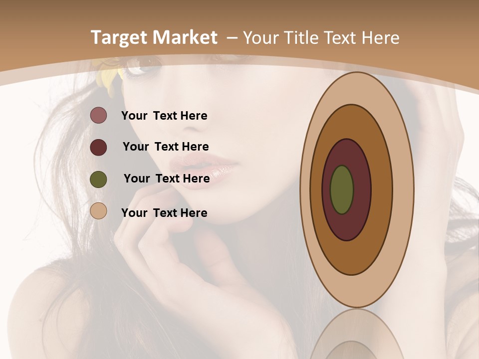 Nice Hair Bouquet PowerPoint Template