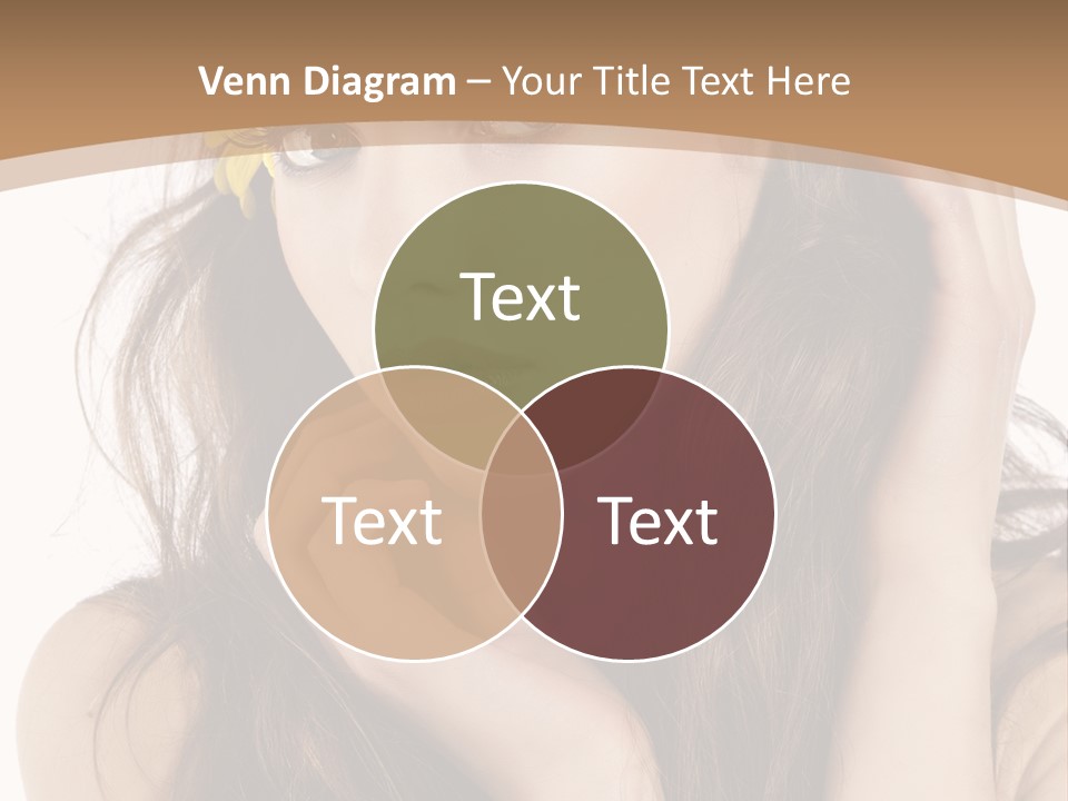 Nice Hair Bouquet PowerPoint Template