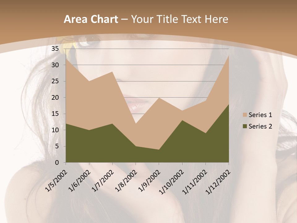 Nice Hair Bouquet PowerPoint Template