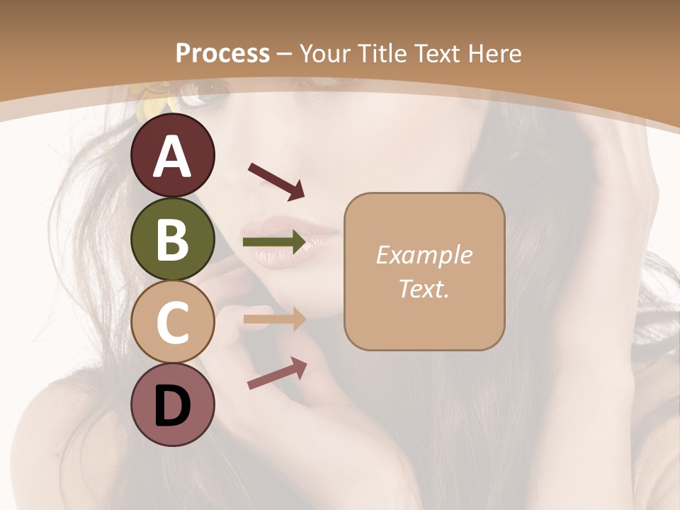 Nice Hair Bouquet PowerPoint Template