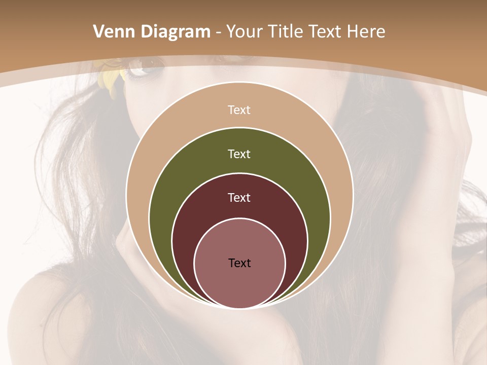 Nice Hair Bouquet PowerPoint Template