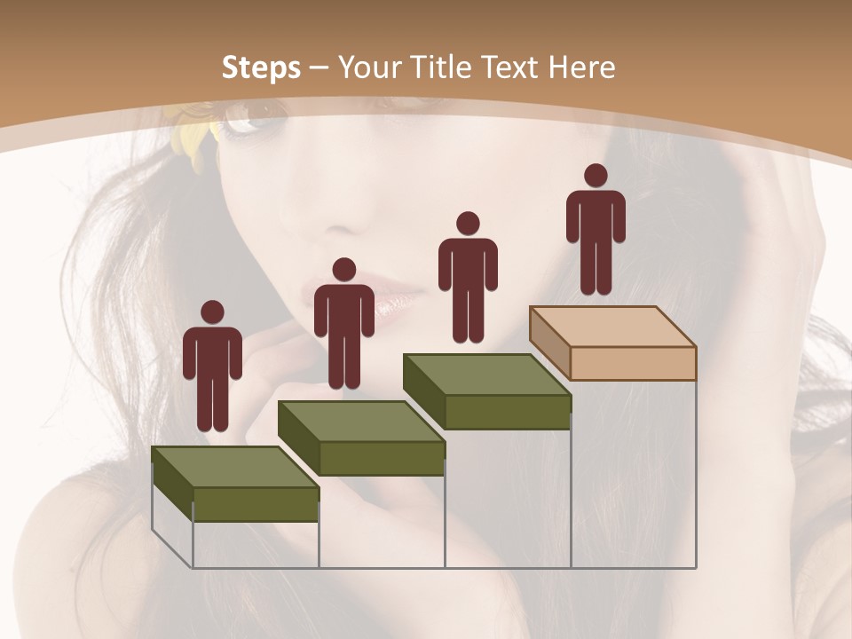 Nice Hair Bouquet PowerPoint Template