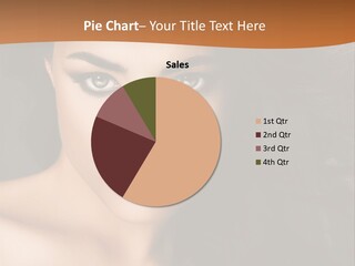 Feminine Beauty Close Up PowerPoint Template