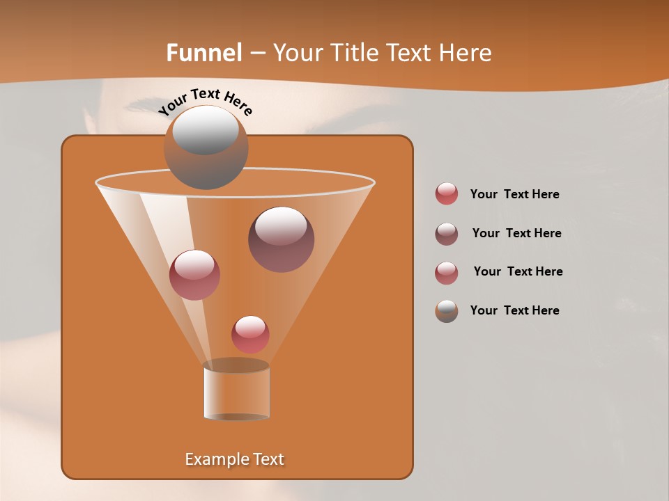 Feminine Beauty Close Up PowerPoint Template