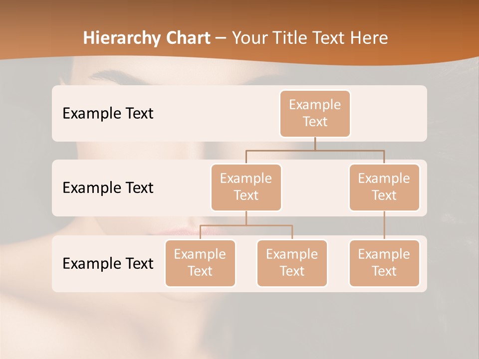 Feminine Beauty Close Up PowerPoint Template