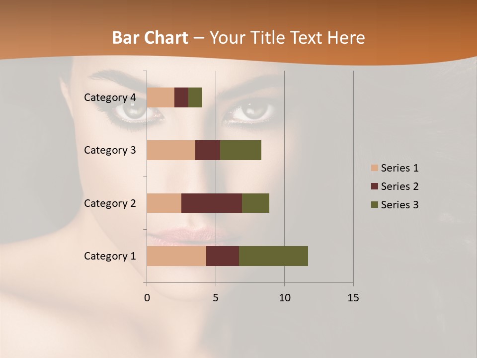 Feminine Beauty Close Up PowerPoint Template