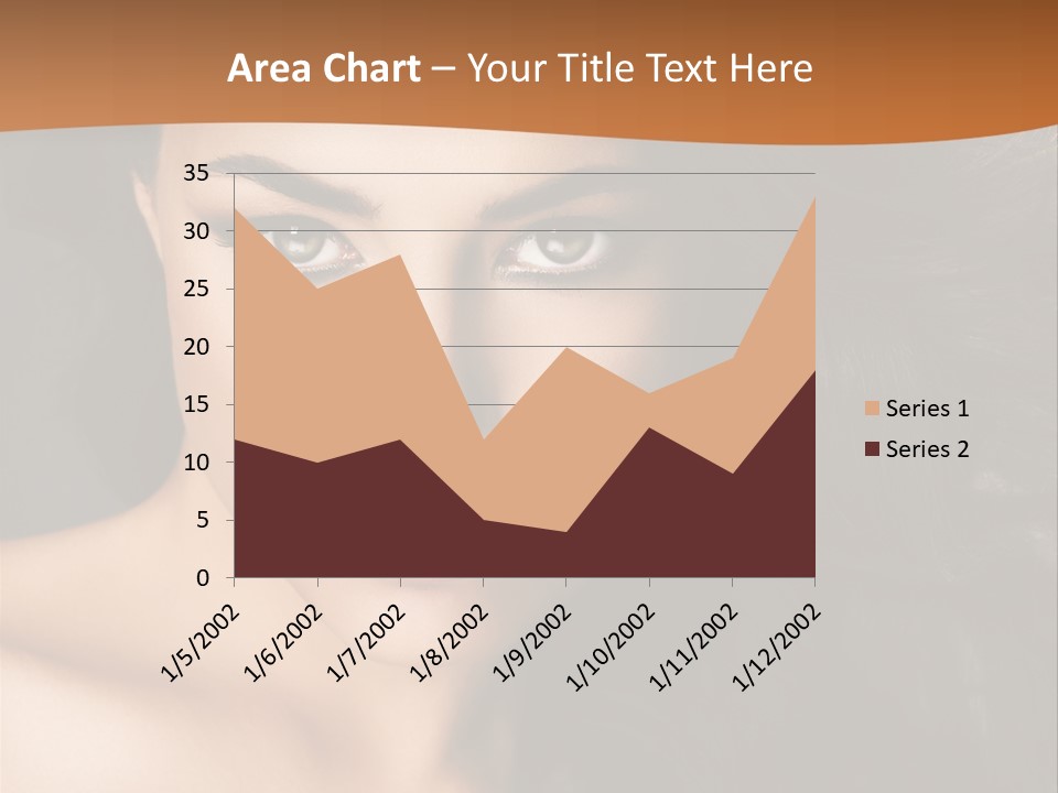 Feminine Beauty Close Up PowerPoint Template