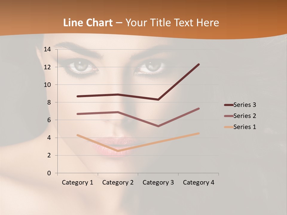 Feminine Beauty Close Up PowerPoint Template