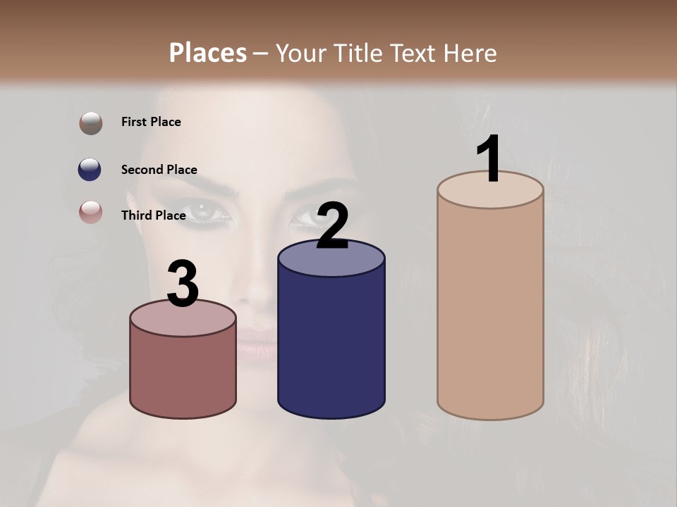 Model Fashion Fashionable PowerPoint Template