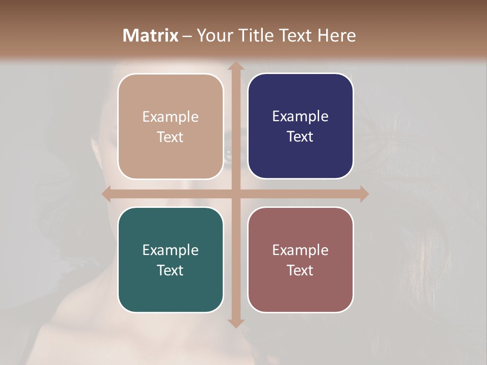 Model Fashion Fashionable PowerPoint Template