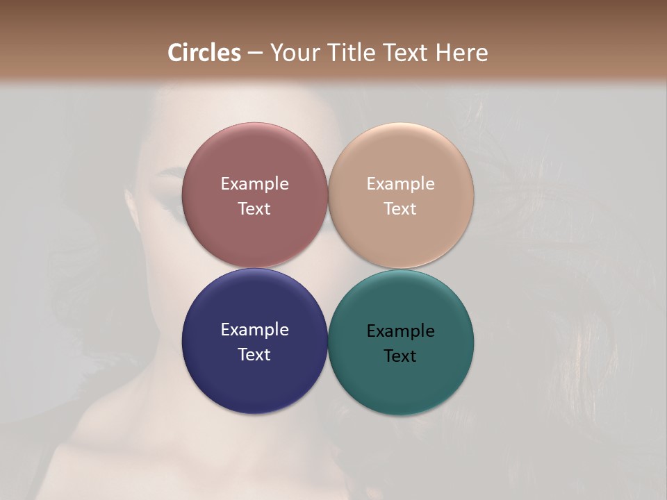 Model Fashion Fashionable PowerPoint Template