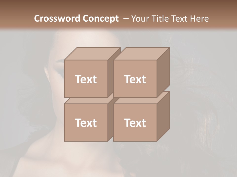 Model Fashion Fashionable PowerPoint Template