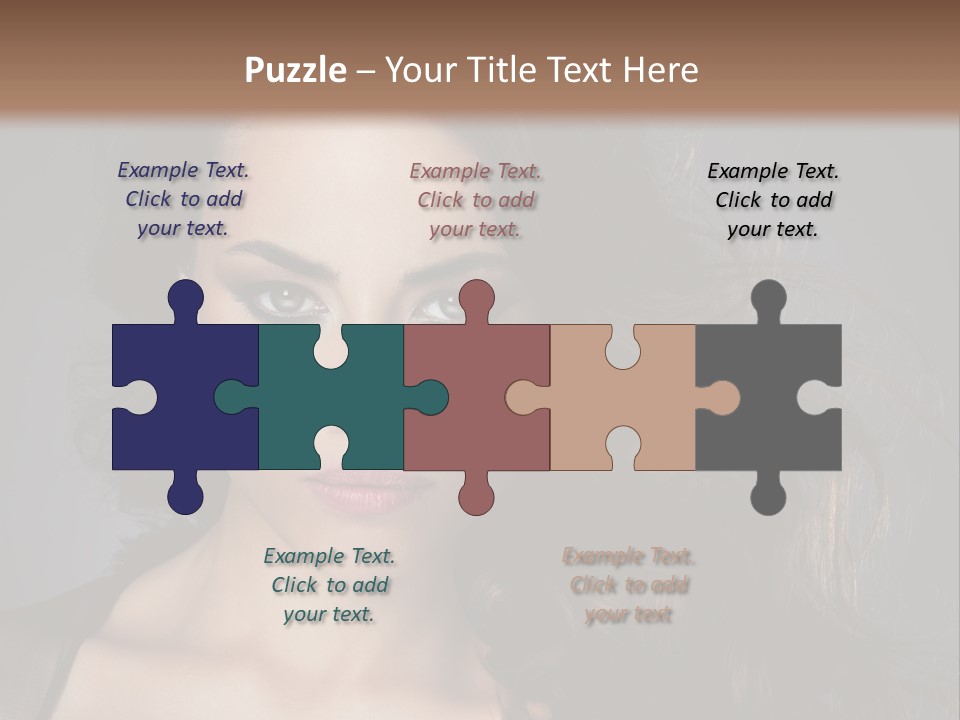 Model Fashion Fashionable PowerPoint Template