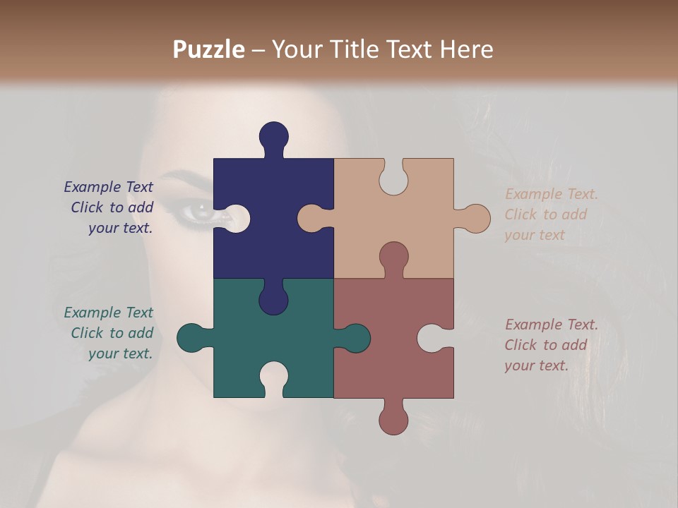 Model Fashion Fashionable PowerPoint Template