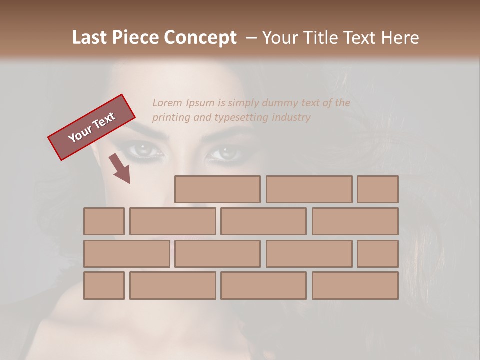 Model Fashion Fashionable PowerPoint Template