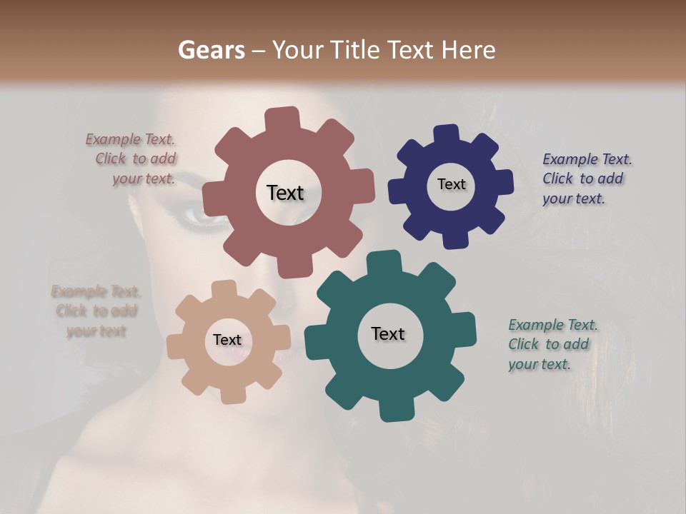 Model Fashion Fashionable PowerPoint Template