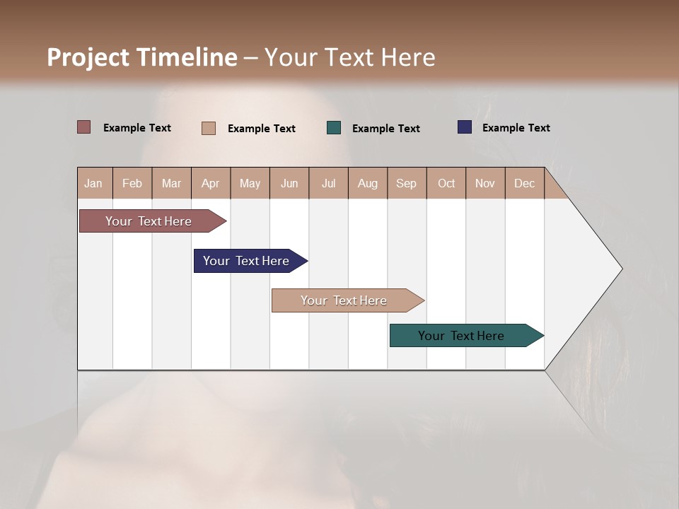 Model Fashion Fashionable PowerPoint Template
