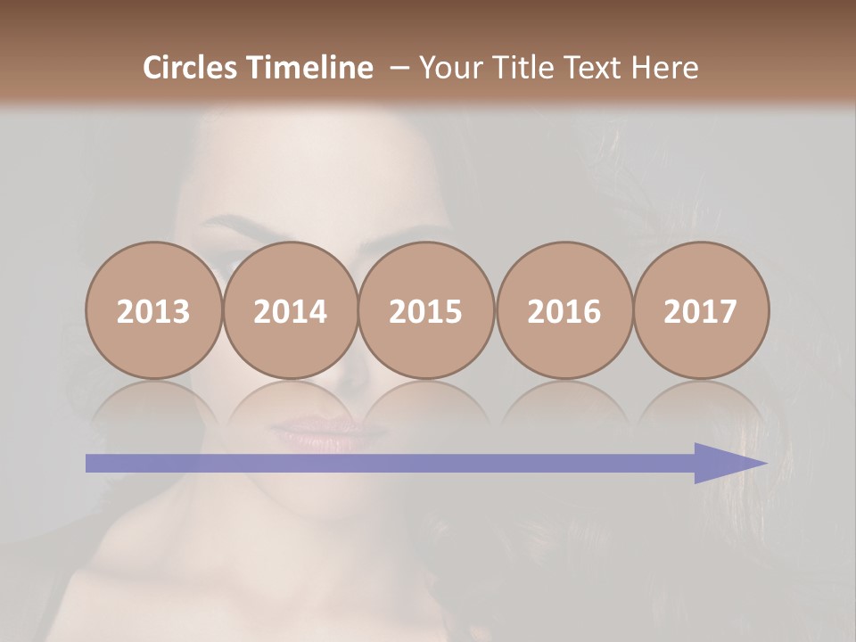 Model Fashion Fashionable PowerPoint Template