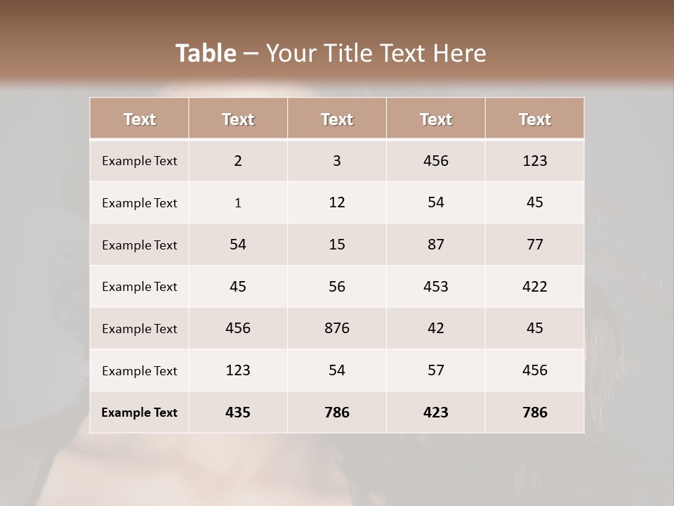 Model Fashion Fashionable PowerPoint Template