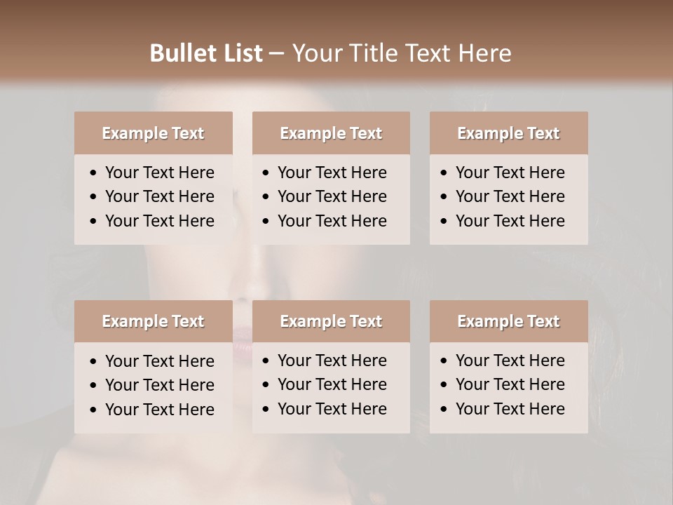 Model Fashion Fashionable PowerPoint Template