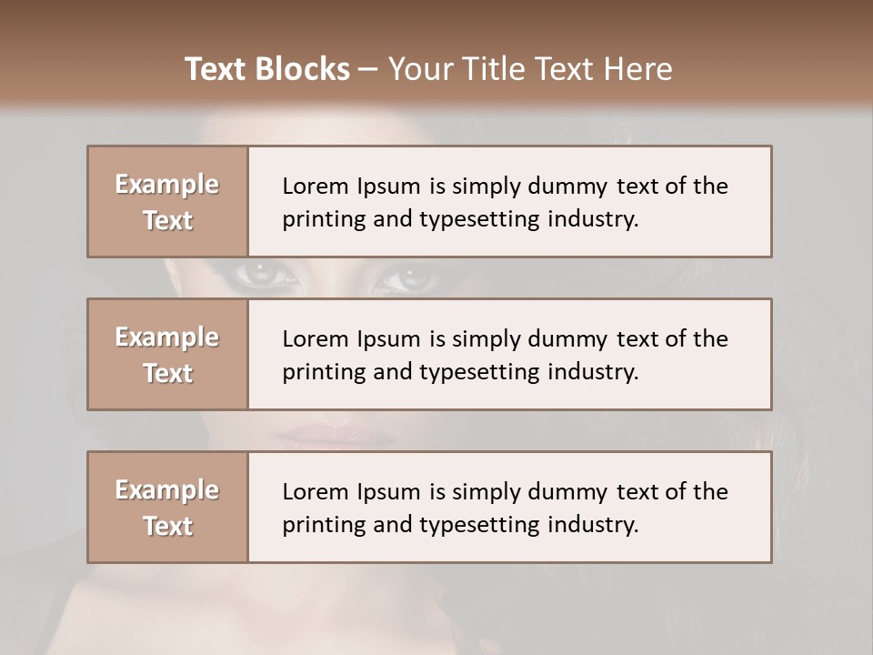 Model Fashion Fashionable PowerPoint Template